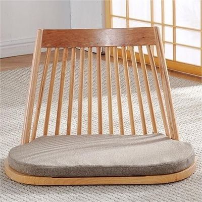 Sedile da pranzo in legno massello con sedute naturali e design moderno Tatami Seatback