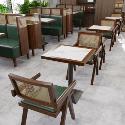 Due anni di garanzia Sedia in rotino caldo per la sala da pranzo Arredamento per la sala da pranzo