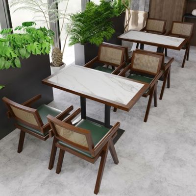 Due anni di garanzia Sedia in rotino caldo per la sala da pranzo Arredamento per la sala da pranzo