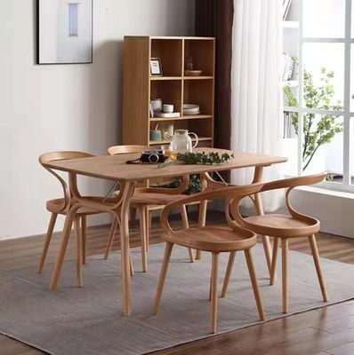 Arredamento per la casa in legno massello Sedile moderno per cena di nozze in stile moderno di lusso