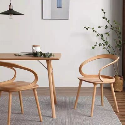 Arredamento per la casa in legno massello Sedile moderno per cena di nozze in stile moderno di lusso
