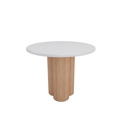 NO Tavolo da pranzo in legno piatto rotondo per sala da pranzo moderna Arredamento soggiorno Arredamento domestico