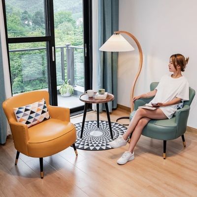 Sedie in legno per mobili da soggiorno Moderno design americano Sedie da svago in legno massello