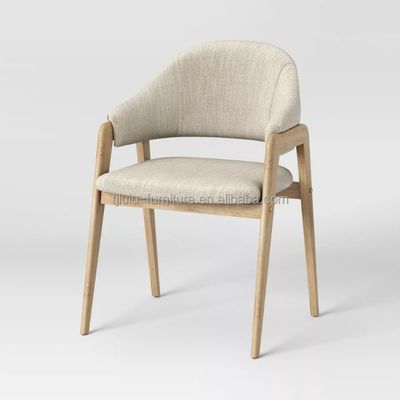 Sedie da pranzo con tappezzeria moderne in colori naturali popolari per hotel e ristoranti