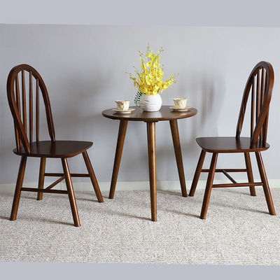 Sedia da pranzo in legno massello nordico elegante e funzionale per una sala da pranzo elegante W49.5*D51*H79 cm