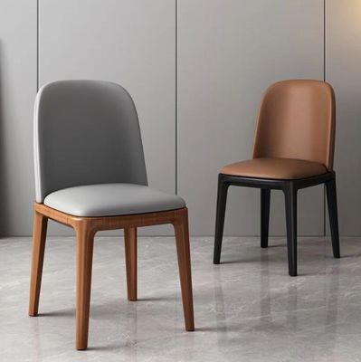 Mobili moderni per la sala da pranzo Sedie in legno con costruzione in legno massello