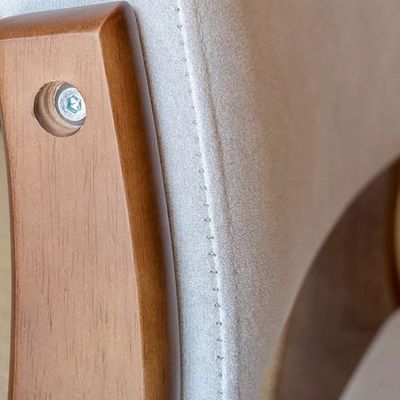 Sedile e sedile in legno massello Cucina naturale Sedile a terra senza gambe Per il soggiorno Disegno minimalista