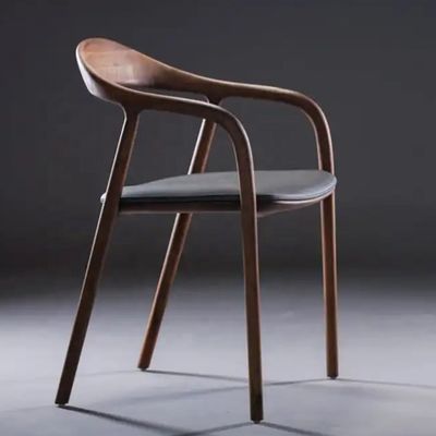 Sedile da pranzo in legno massello per ristorante e sala da pranzo