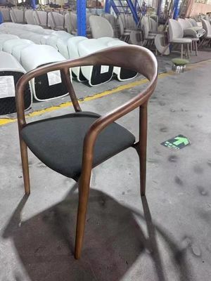 Sedile da pranzo in legno massello per ristorante e sala da pranzo