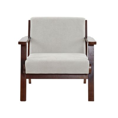 Soggiorno Modern Arm Sofa Fabric Chaise Lounge Single Sofa Chair con Wabi-Sabi Design personalizzato