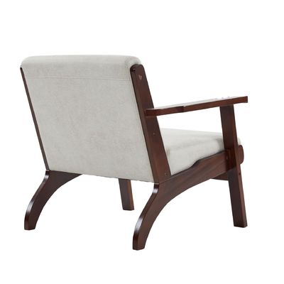 Soggiorno Modern Arm Sofa Fabric Chaise Lounge Single Sofa Chair con Wabi-Sabi Design personalizzato