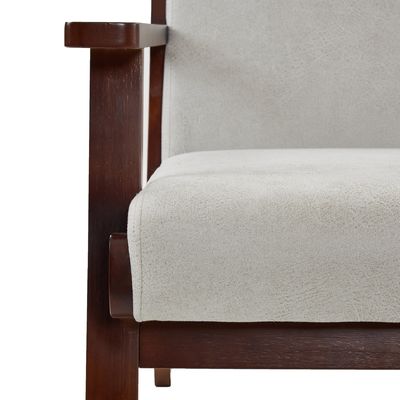 Soggiorno Modern Arm Sofa Fabric Chaise Lounge Single Sofa Chair con Wabi-Sabi Design personalizzato