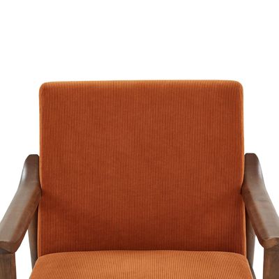 Moderno Fabric Chaise Sofa Lounge Single Sofa Chair Sofa in legno massello Chair con posta in stile sedia per il tempo libero