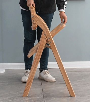 Edificio ufficio e sala da pranzo Sedile da sposa in legno con disegno pieghevole