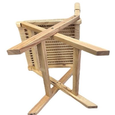 Classica sedia Nordic Lounge con disegni personalizzati Legno massello