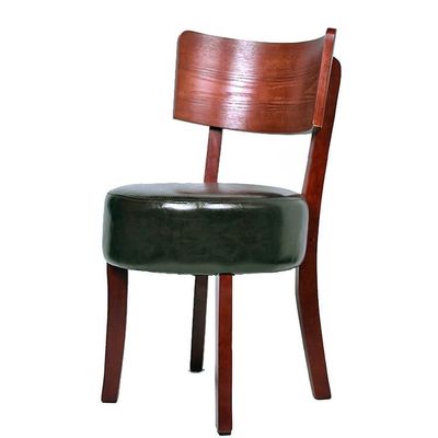 Sedile in legno massello per stile nordico Paddle Leisure Cafe Sedile da pranzo Sedile per casa Tappezzeria