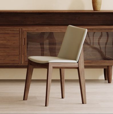 Moderno design Ashwood Frame Cattedra da pranzo in legno di lusso per il soggiorno