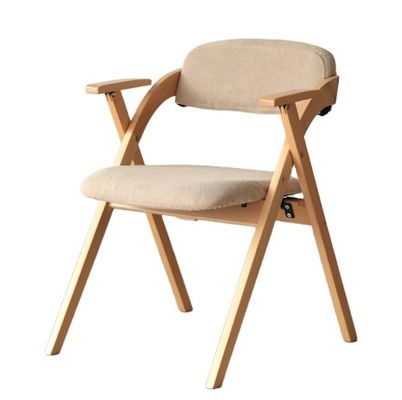 Sedile da pranzo in legno Soggiorno in stile moderno W52.5*D60*H77.5CM con design pieghevole