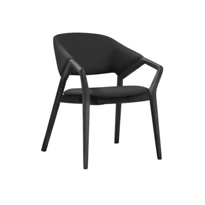 NO Sedile da pranzo in legno piovuto di cenere massiccio per sedie da pranzo in legno di lusso in camera d'albergo