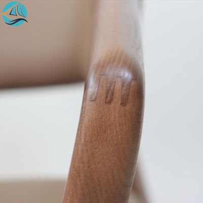 NO Sedile da pranzo in legno piovuto di cenere massiccio per sedie da pranzo in legno di lusso in camera d'albergo