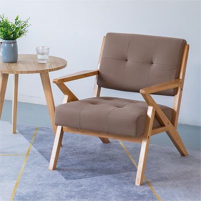 Sedile da divano in legno massello in legno W60*D73*H76CM La soluzione definitiva per sedute in soggiorno e hotel moderni