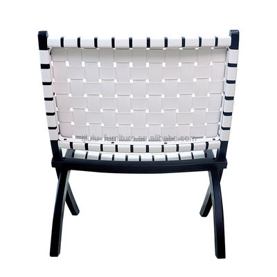 Arredamento per soggiorno Disegni personalizzati Divano moderno pieghevole in legno Sedia con finitura in nitrolacchia