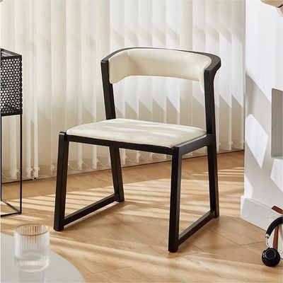 Sedile da pranzo in legno di gomma personalizzabile per ristoranti di design moderno e durevole