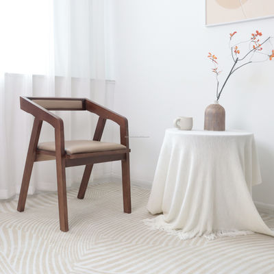 NO Scaffale di legno piatta per la sala da pranzo moderna Sedie di legno massello per ristorante con colore naturale