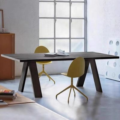 Tavolo da pranzo in legno semplice per ristoranti domestici Tavoli rettangolari personalizzati