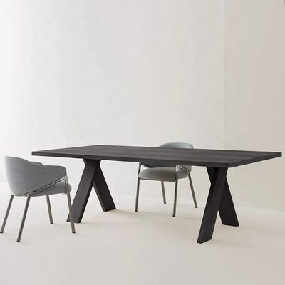 Tavolo da pranzo in legno semplice per ristoranti domestici Tavoli rettangolari personalizzati