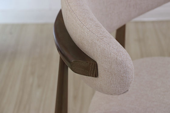 Sedie in legno massello per mobili moderni per la sala da pranzo in ristorante