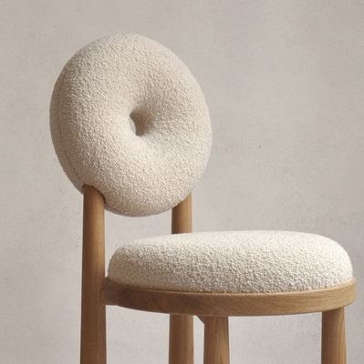 Sedile da pranzo in legno massello per hotel Servizio OEM accettato in appartamento