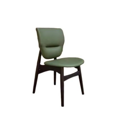 Arredamento moderno per la sala da pranzo Sedile in legno di pelle imbottito con design tradizionale e colore personalizzato