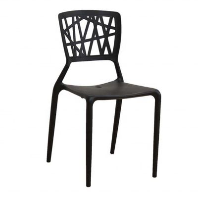 NO Sedile da pranzo in plastica di design moderno pieghevole per mobili da caffè impilabili impilabili