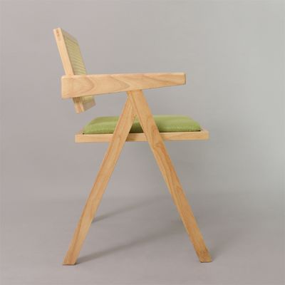 Mobili alberghieri e ristoranti Hot Nordic Solid Wood Sedie da pranzo con schienale in rotino imbottito in grande domanda