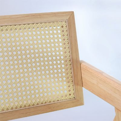 Mobili alberghieri e ristoranti Hot Nordic Solid Wood Sedie da pranzo con schienale in rotino imbottito in grande domanda