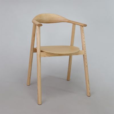 Sedia da pranzo in legno solido nordico di lusso per sala da pranzo W55*D47.5*H74.5 cm con servizio OEM accettato