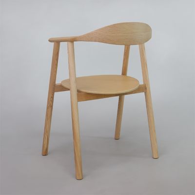 Sedia da pranzo in legno solido nordico di lusso per sala da pranzo W55*D47.5*H74.5 cm con servizio OEM accettato