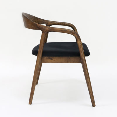 Arredamento per ristoranti moderni Sedile da pranzo in legno massello con funzione pieghevole e rivestimento in tessuto W56*D55.5*H73.5CM