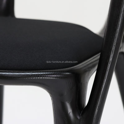 Sedile da pranzo in legno massello per ristoranti moderni