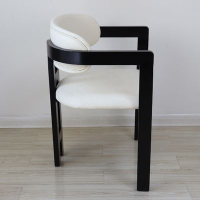 Arredamento per ristoranti di lusso su misura Tappezzeria in tessuto in legno massello Sedie da sala da pranzo per cucina personalizzata