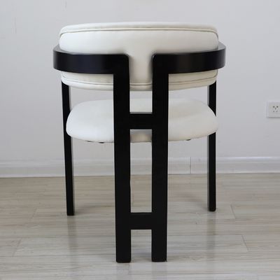 Arredamento per ristoranti di lusso su misura Tappezzeria in tessuto in legno massello Sedie da sala da pranzo per cucina personalizzata