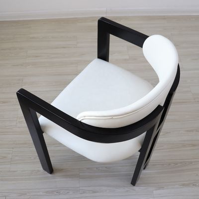 Arredamento per ristoranti di lusso su misura Tappezzeria in tessuto in legno massello Sedie da sala da pranzo per cucina personalizzata