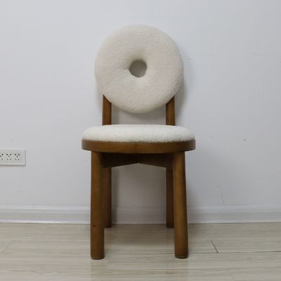 Poltrona da pranzo di design con schienale di lusso completamente assemblata per hotel e ristoranti moderni