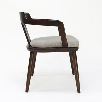 NO Sedia da pranzo in legno di lusso per mobili per la casa rivestimento in tessuto personalizzato mobili in legno massello generale