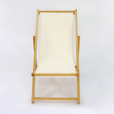 Disegno regolabile in altezza Nordic Luxury Lounge Fabric Beach Solid Wood Leisure Sofa Chair Per soggiorno e all'aperto