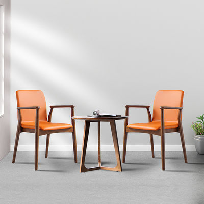 Sedile da pranzo con telaio in legno di gomma per ristoranti personalizzare mobili di legno moderni di lusso