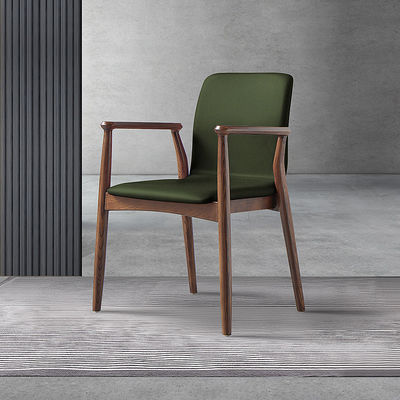 Sedile da pranzo con telaio in legno di gomma per ristoranti personalizzare mobili di legno moderni di lusso