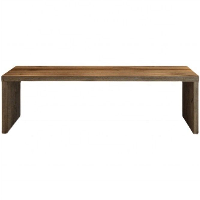 Moderno design scrivania per computer in legno massello e tavolo da conferenza per il lavoro collaborativo