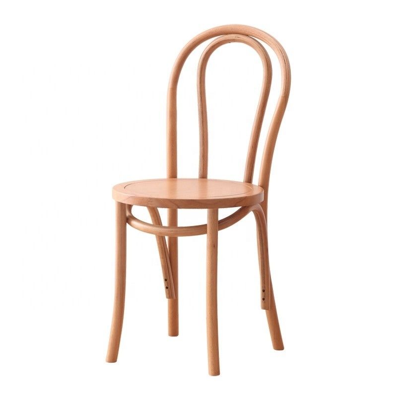 Poltrone di rotino naturale in legno massello sedia da matrimonio in legno banchetto personalizzato moderno sedia impilabile per mobili commerciali